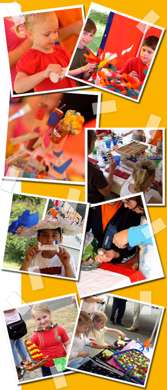 Unsere stets besonders gesch&auml;tzten KREATIVANGEBOTE: freigestalterische Aktivit&auml;ten unter fachgerechter Betreuung mit verschiedensten Materialien sowie ma&szlig;geschneiderte Angebote passend zu Thema und Anlass Ihres Events- Sparschweine, Traumh&auml;user, Herbstliches mit Naturmaterial, Weihnachtsbastelei und alles was nicht unm&ouml;glich ist.